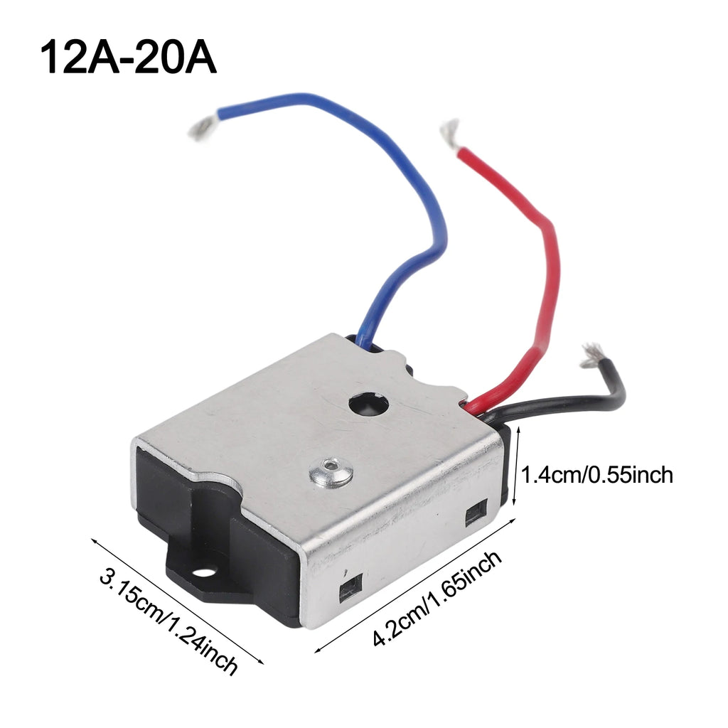230V Soft Start Switch 12–20A Current Limiter for Brushed Motors Soft Start Module Oasis Select