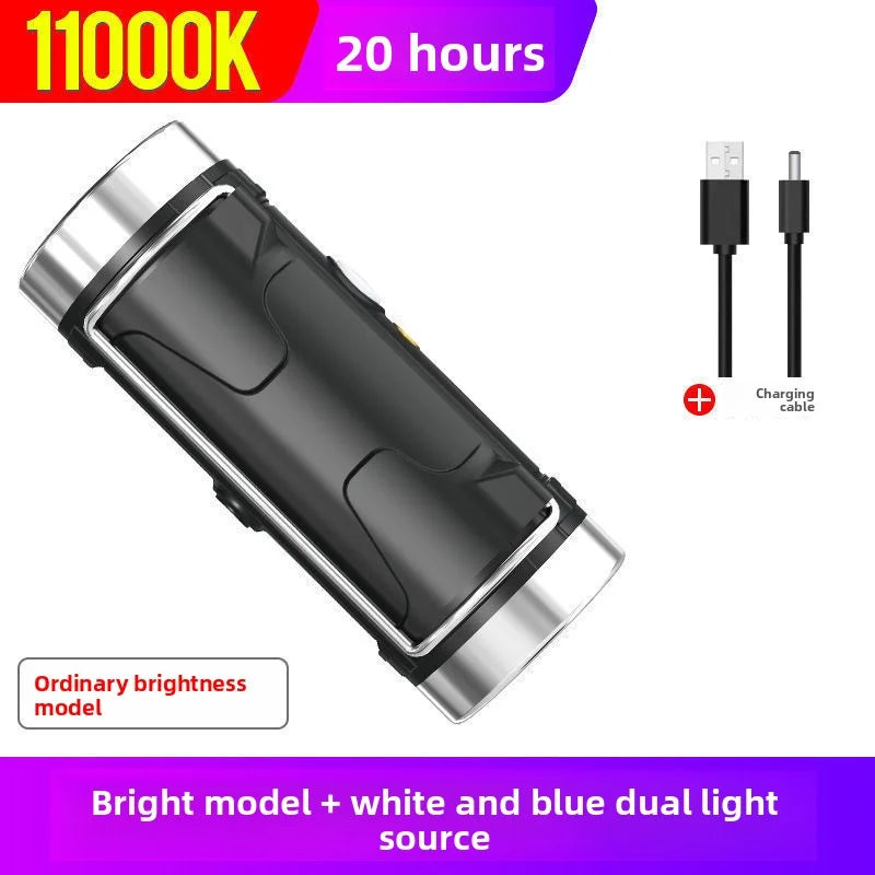 SHINEKNOT Double Head Fishing Light – Waterproof 600LM Torch