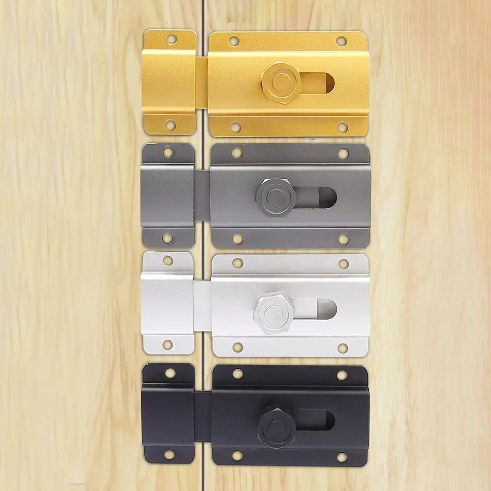 Aluminum Alloy Door Bolt Latch – Cabinet & Barn Security Lock