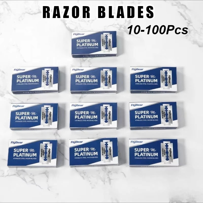 Classic Retro Stainless Razor Double Edge Razor Blades Men's Safety Razors Professional Barber Tool Shave Hair Removal Razor Oasis Select