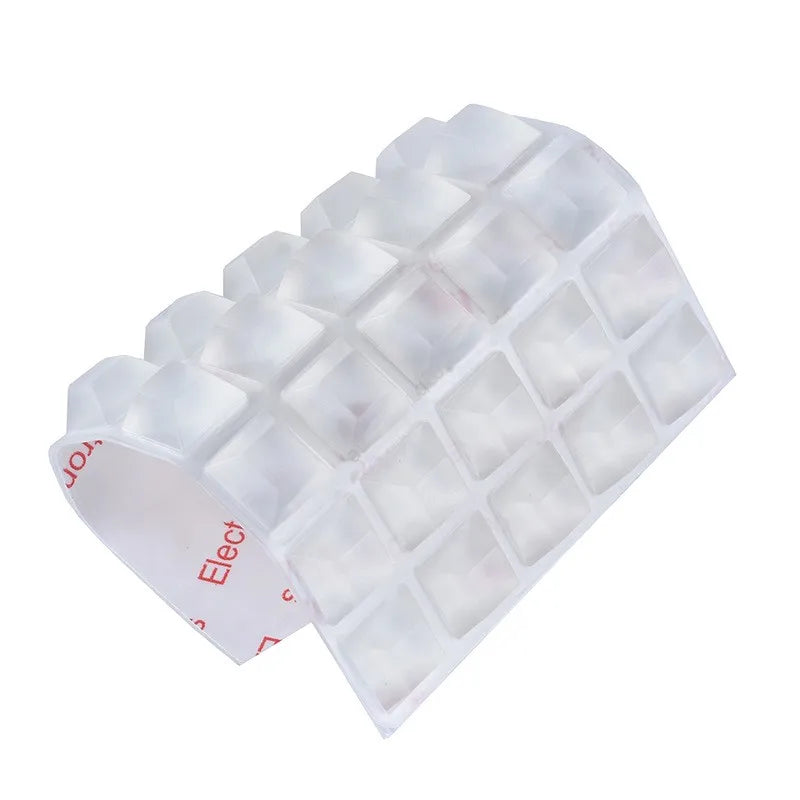 Cabinet Door Bumpers Strong Self-Adhesive Clear Pads Soft Silicone Door Stopper Mute Damper Buffer Furniture Cushion Oasis Select