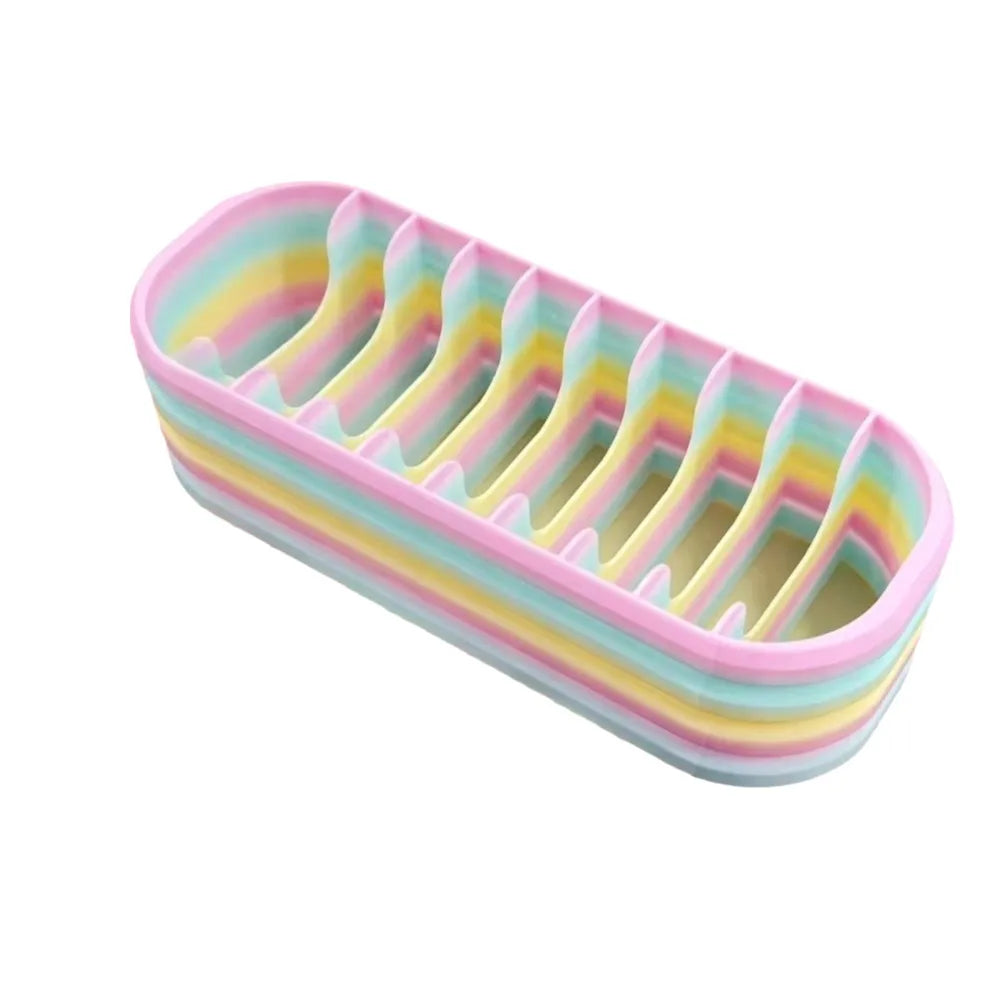 10-Grid Diamond Art Bead Storage Box | Gradient Organizer