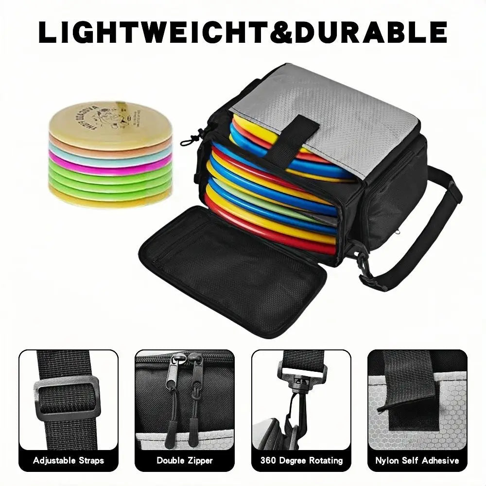 Disc Golf Starter Bag – Waterproof, Large Capacity, 13+ Discs Disc Golf Bag Oasis Select