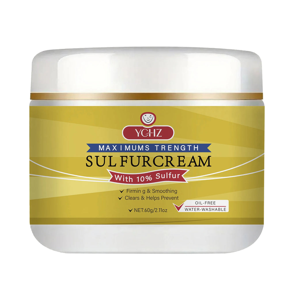 YCHZ Sulfur Face Cream – Brightening & Moisturizing | 60g