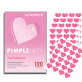 120 pieces of pink heart-shaped acne patch, suitable for both men and women, suitable for all skin types Oasis Select 120pcs