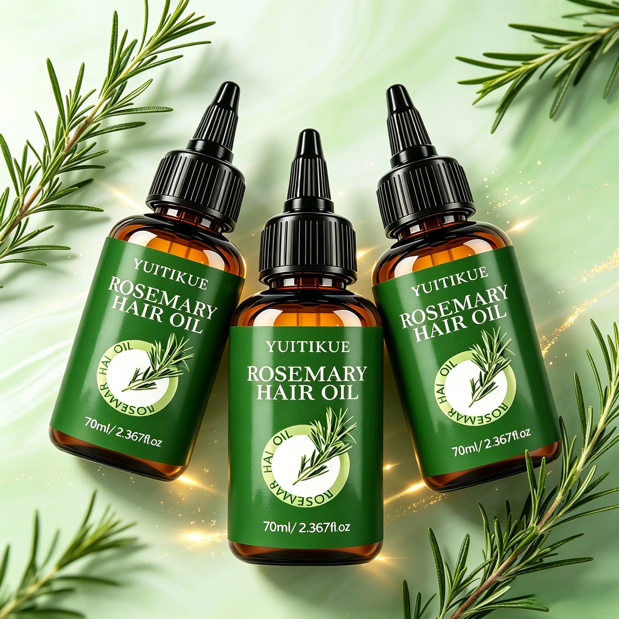 YUITIKUE Rosemary Hair Oil – Nourish Scalp & Reduce Breakage
