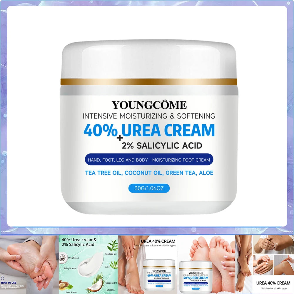40% Urea Foot Cream + 2% Salicylic Acid | Callus & Heel Care