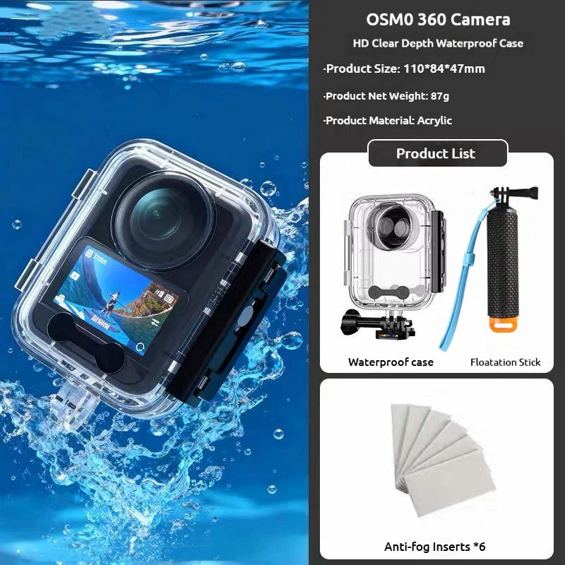 DJI Osmo 360 Invisible Dive Case & Accessories Kit – 45M