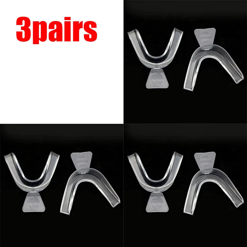 1/2/3/4/5/6pairs Transparent EVA Mouthguard - Breathable Sports Dental Protector For MMA, Boxing, Kickboxing, Taekwondo Training Oasis Select 3pairs
