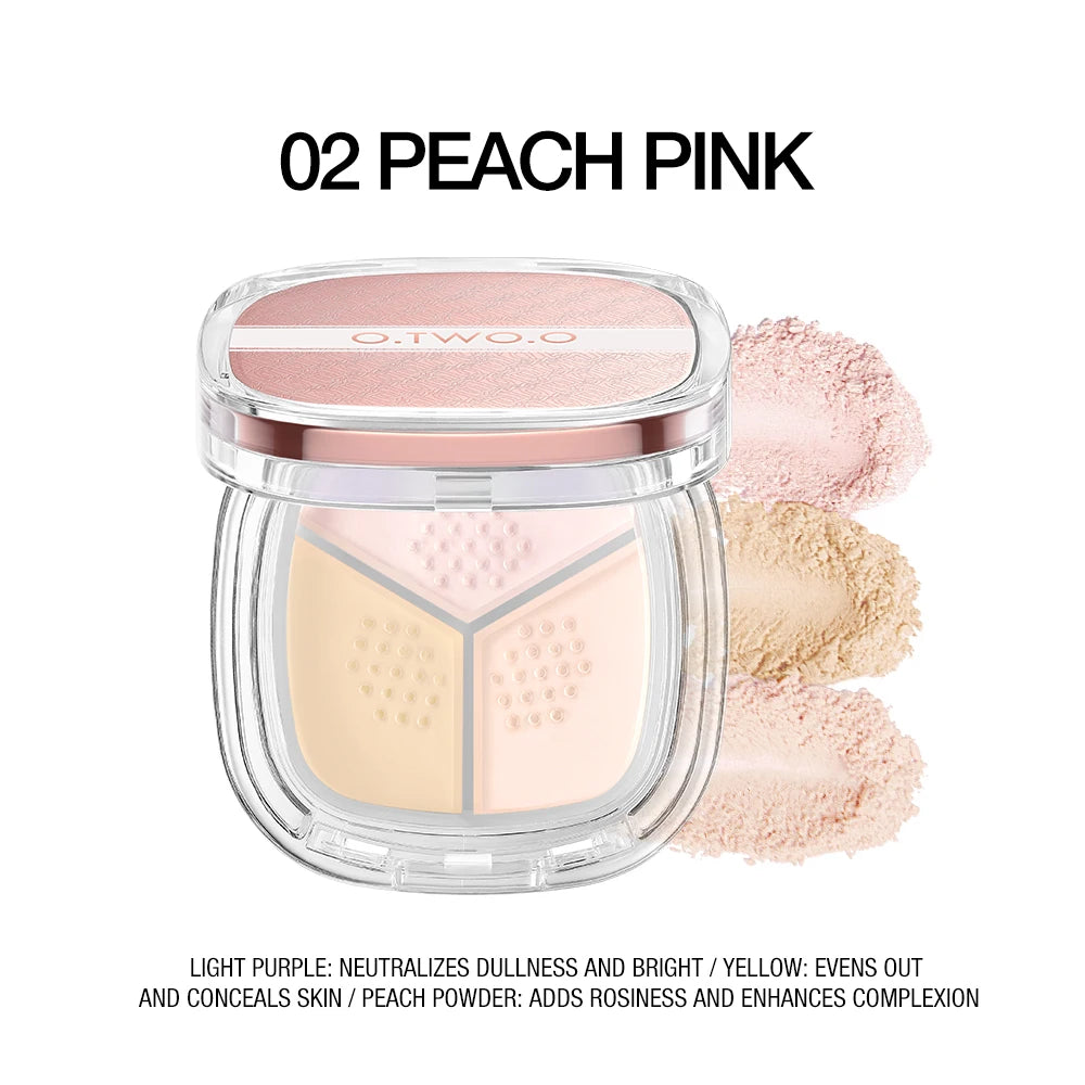 O.TWO.O Pore Setting Loose Powder – Oil Control Matte Finish