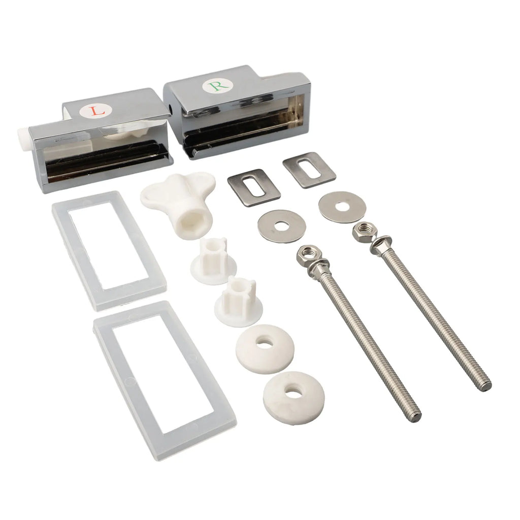 2pcs Toilet Seat Hinges ABS Toilet Seat Soft Close Hinges Kit Toilet Cover Mounting Fixed Joint Parts Bathroom Accessories Oasis Select A China Mainland