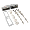 2pcs Toilet Seat Hinges ABS Toilet Seat Soft Close Hinges Kit Toilet Cover Mounting Fixed Joint Parts Bathroom Accessories Oasis Select A China Mainland