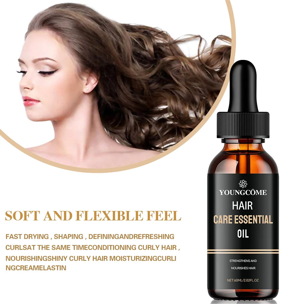 Hair Care Essential Oil For Damaged Hair Repairing,Promote Hair Shine and Nourishes Hair Healthy with Natural Rosemary Essence Oasis Select