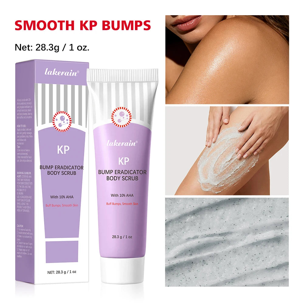 KP Bump Eraser Body Scrub | 10% AHA Dual Exfoliator 1oz