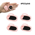2/4pcs Quick-Attach Fishing Rod Clip - Tool-Free 1-Hand Holder for 2-Piece Freshwater Rods, Secure Grip Tackle Organizer Oasis Select 4pcs Pink