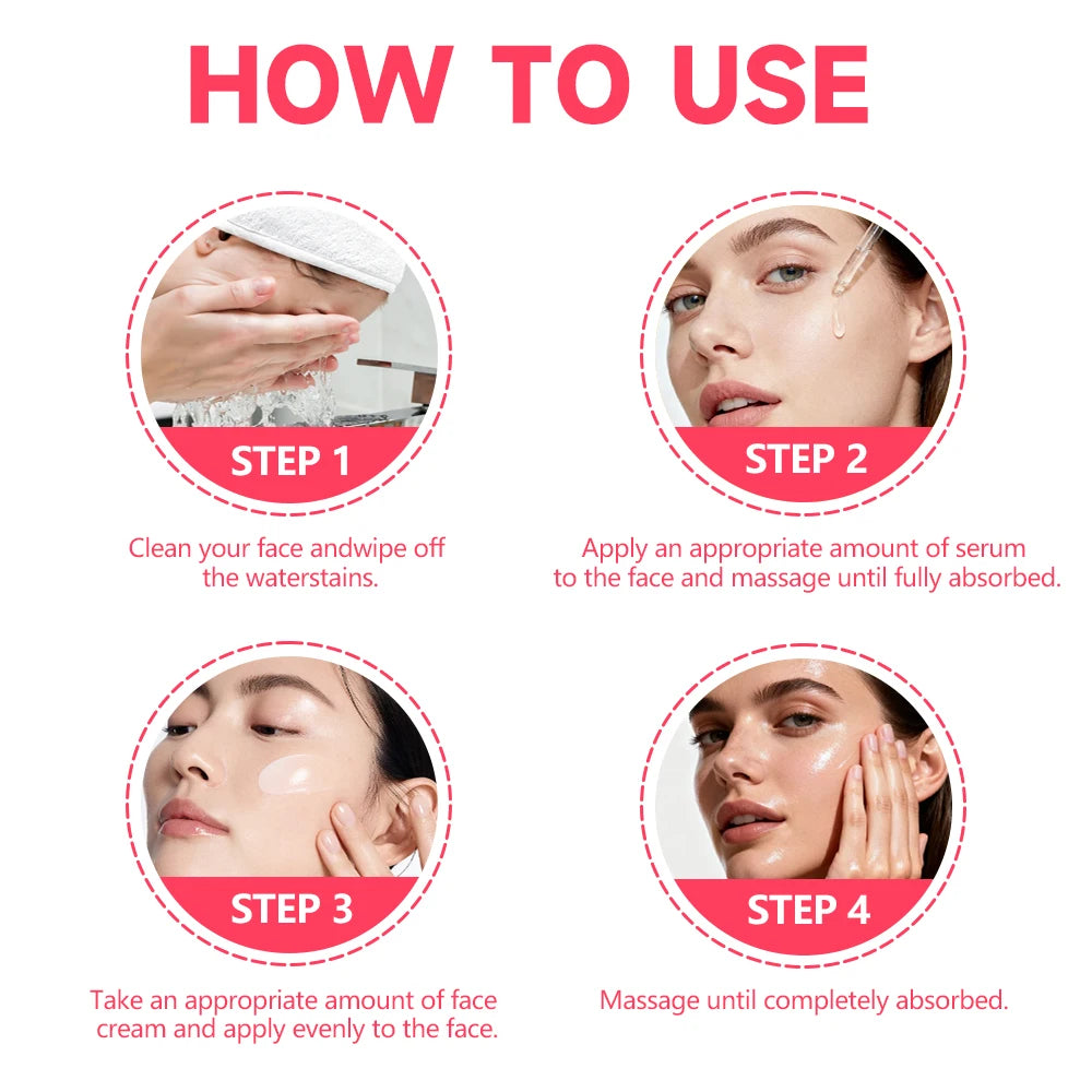 YOUNGCOME Collagen Retinol Moisturizer Serum & Cream | Hyaluronic