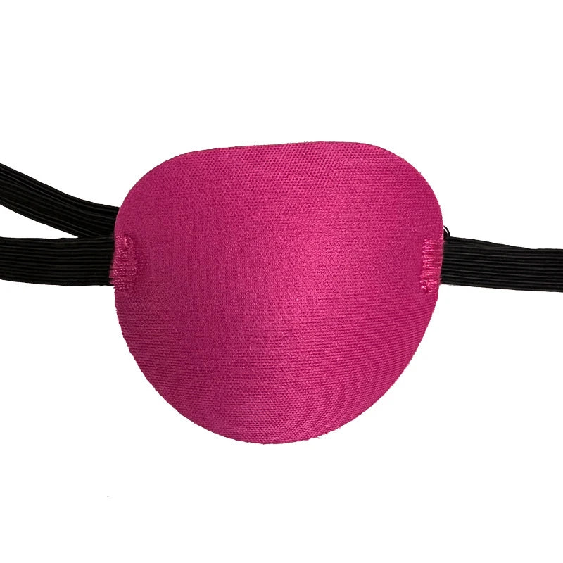 Single Eye Patch Adjustable Soft Amblyopia Lazy Eye Patches For Left Or Right Eyes Concave Eye Patch For Adults Oasis Select Red