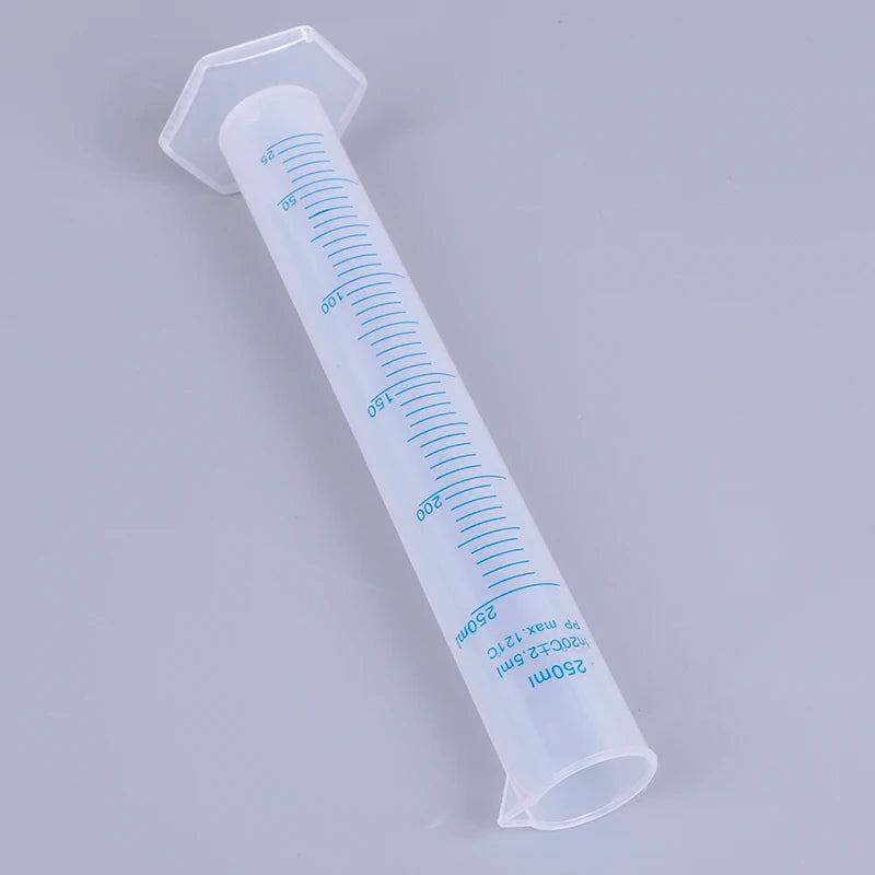New Sale 250ml measuring cylinder blue scale acid and alkali resistant measuring cylinder Oasis Select