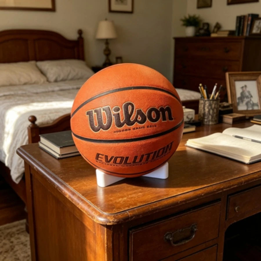 Basketball Stand Holder Universal Ball Display Rack Ball Storage Bracket for Basketball Volleyball Soccer 3-Prong Design Holder Oasis Select