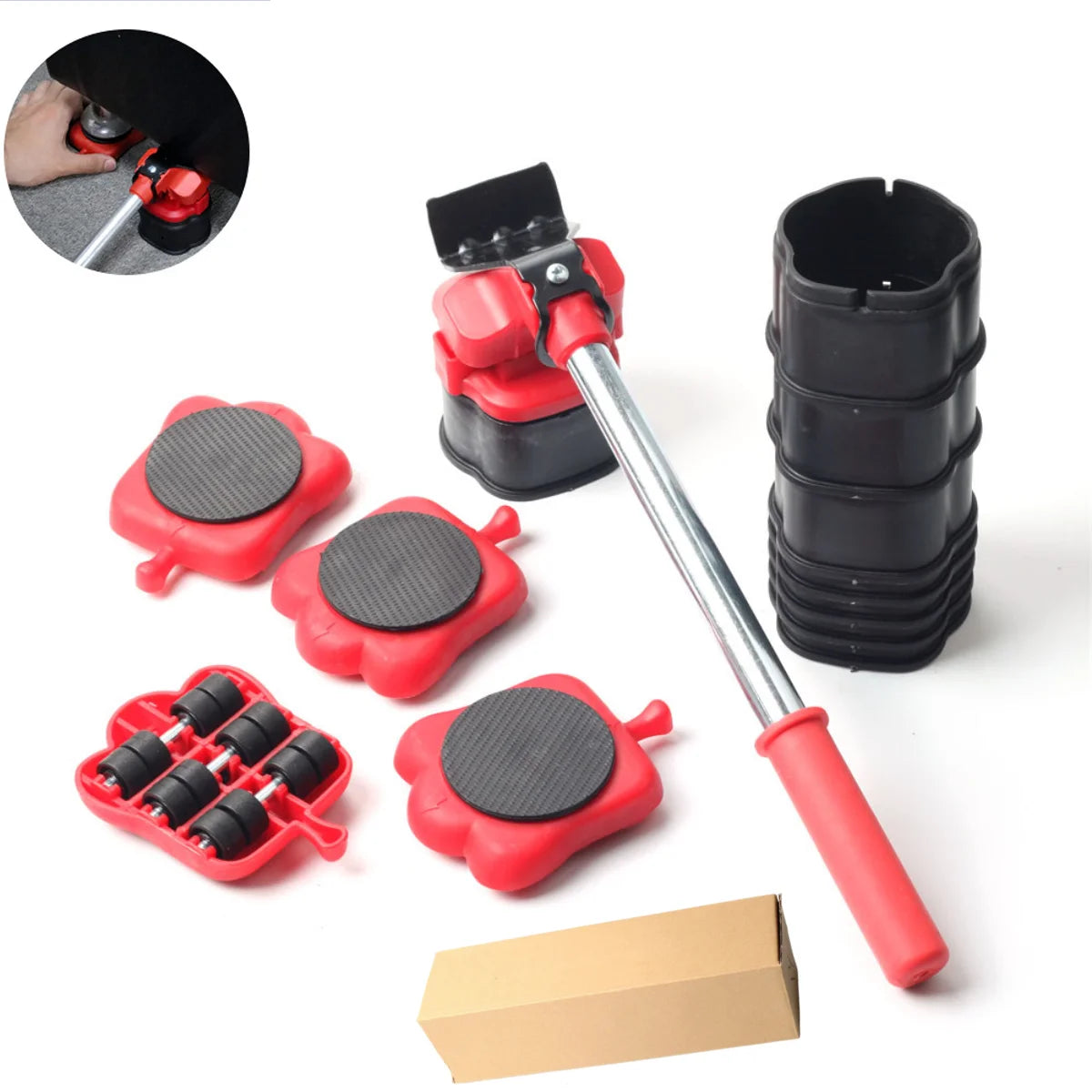 Heavy Duty Furniture Lifting & Moving Tool Set with Sliders Furniture Moving Tool Oasis Select