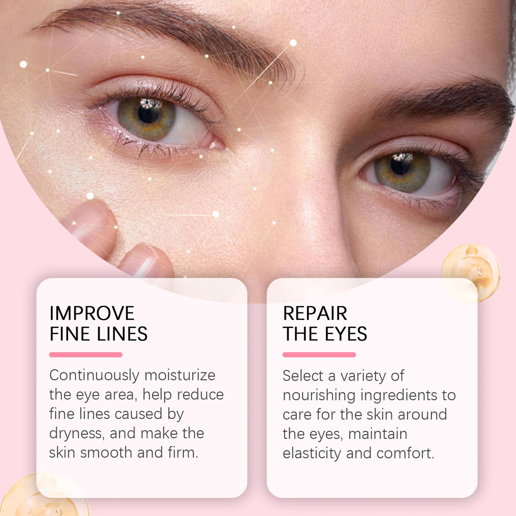 Gentle Nourishing Jasmine Eye Cream Stick, Hydrates Eye Area For Delicate Skin, Tender And Suitable For Daily Eye Care Oasis Select