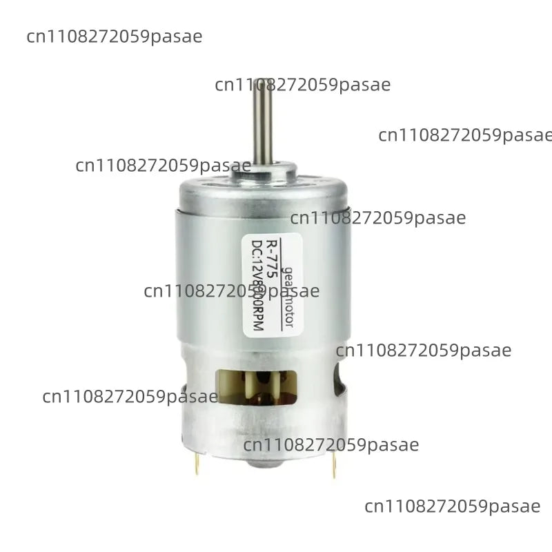 775 DC Motor 12V/24V 100W Permanent Magnet Geared Motor