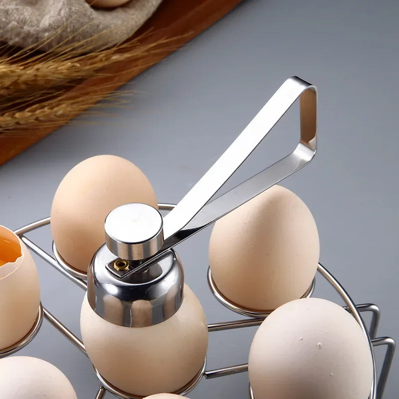 304 Stainless Steel Double-Head Egg Shell Opener Scissors