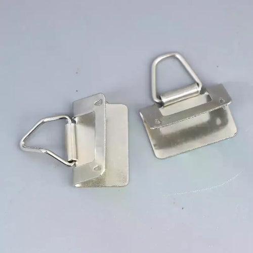 10Pairs Simple Versatile And Durable Notebook/Diary Clips Locks Diy Hardware Accessories Oasis Select