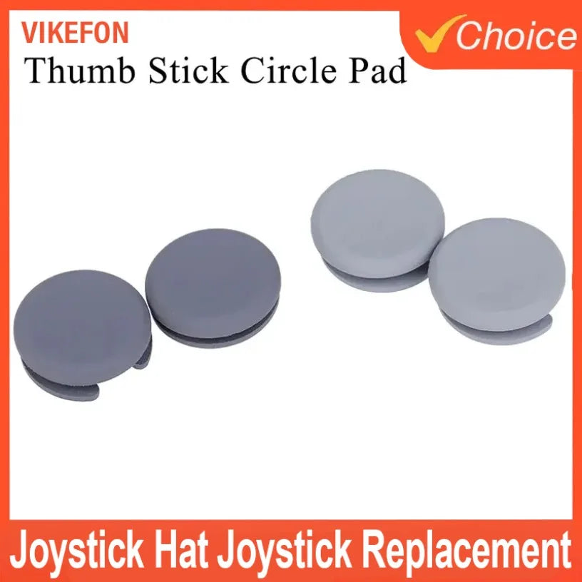 2Pcs/lot Thumb Stick Circle Pad Replacement Joystick For New 3DS XL 3DSLL Mushroom Head 2DS 3DS Joystick Hat Joystick Oasis Select