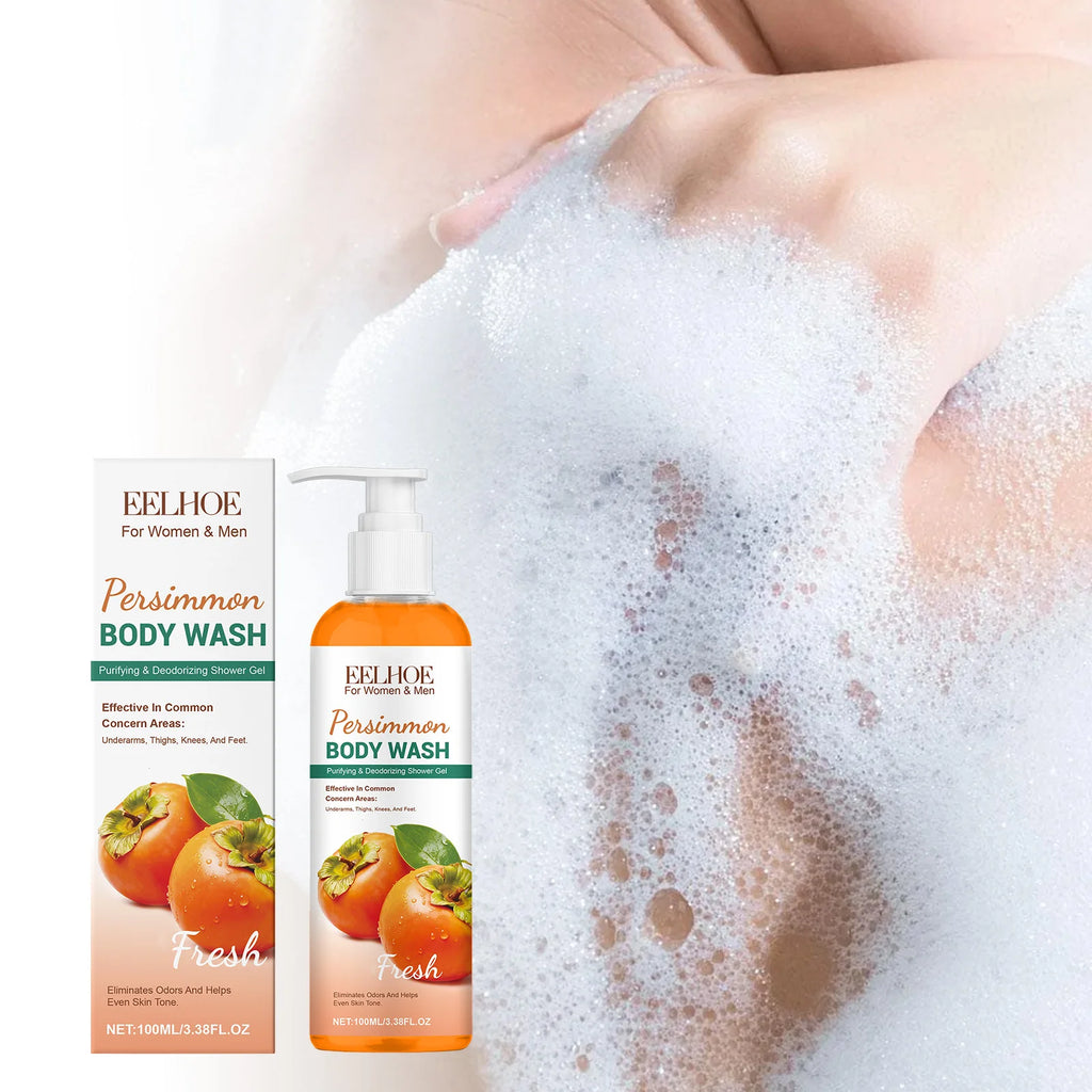 Persimmon Fresh Shower Gel – Refreshing Daily Body Wash Shower Gel Oasis Select