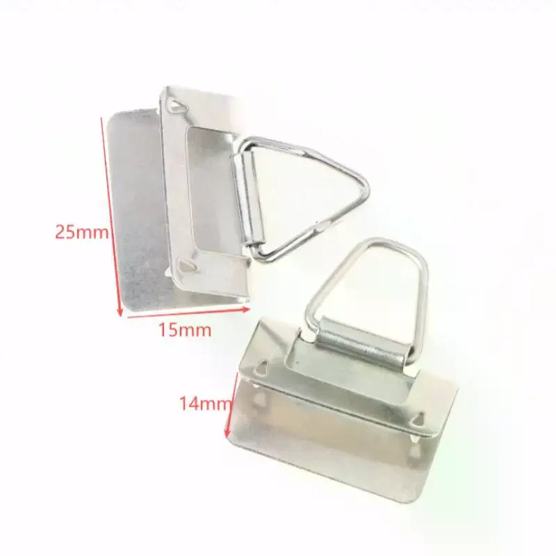10Pairs Simple Versatile And Durable Notebook/Diary Clips Locks Diy Hardware Accessories Oasis Select