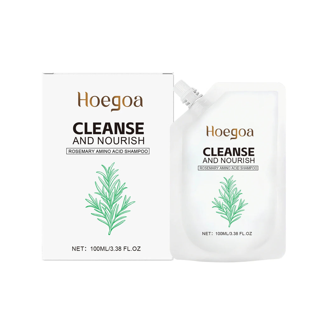 HOEGOA Rosemary Shampoo – Daily Cleanse & Shine, All Hair Types