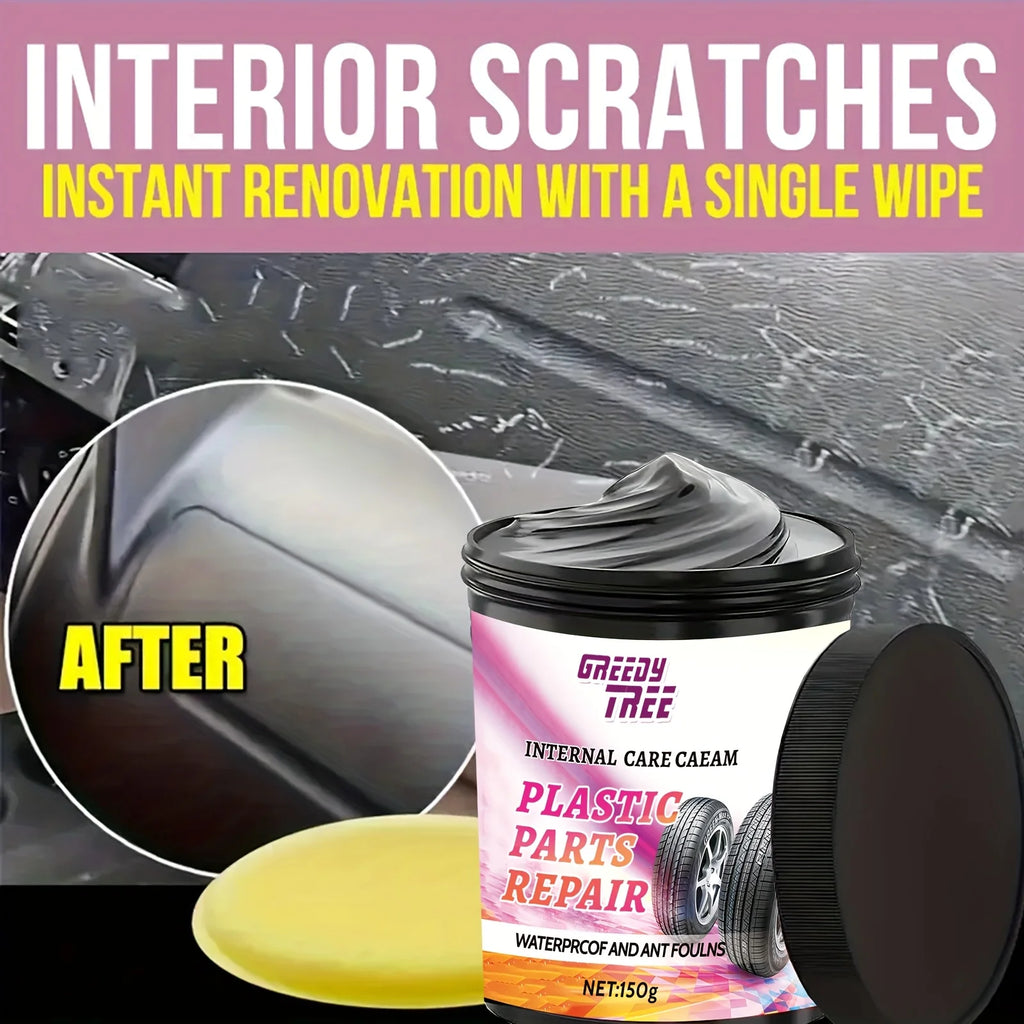 Auto Interior Restorer for Plastic & Faux Leather – Quick Polish