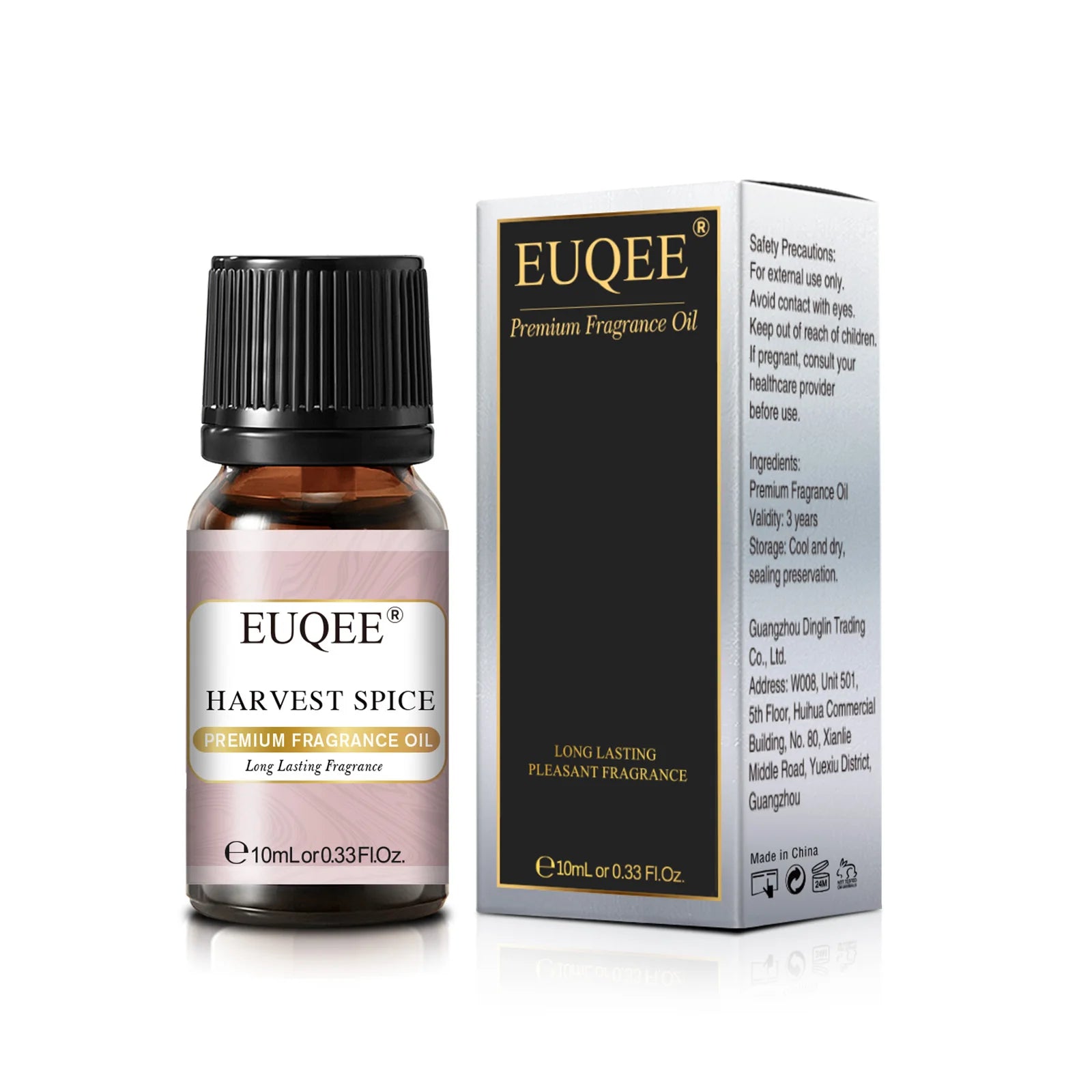 EUQEE 10ml Fragrance Oil – Diffuser, Candle & Aromatherapy