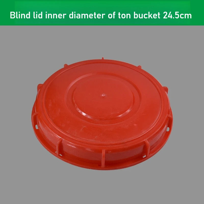 Water Tank Cover, Ton Bucket Accessory Joint, Outdoor Home Accessories Replace The Liquid Cover of 1000L IBC Water Tank Oasis Select 245mm Blind cover 1pcs