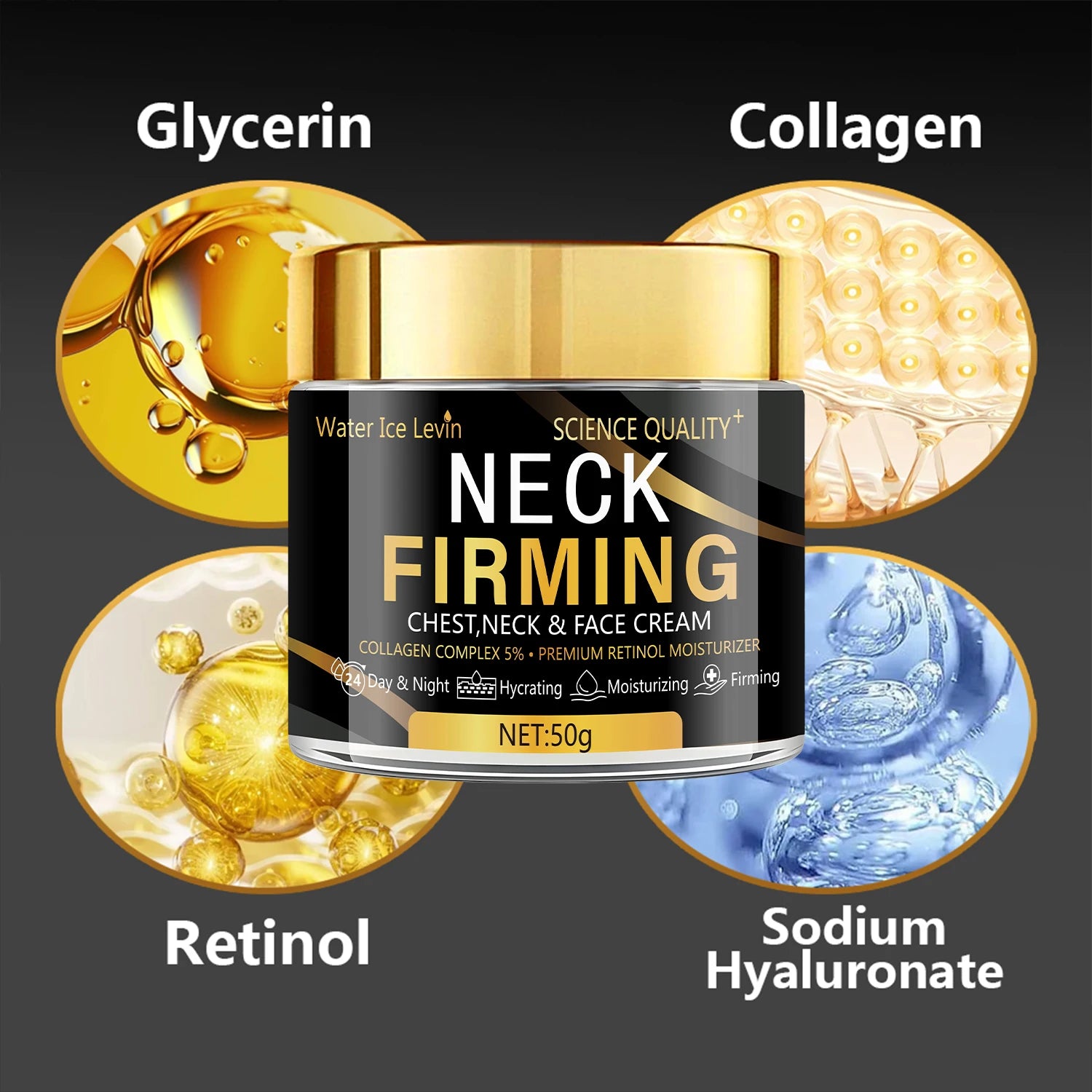 Water Ice Levin Collagen Retinol Cream – Face, Neck & Chest Collagen Retinol Cream Oasis Select