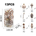 Christmas Party Festive Gatherings Christmas Decorations Set Of Christmas Candy Ornaments 13 Pieces Set Easy To Hang Ribbons Oasis Select Pine Cone China Mainland