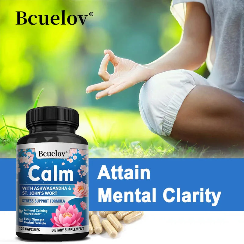 Ashwagandha & Rhodiola Capsules | Focus, Mood & Energy