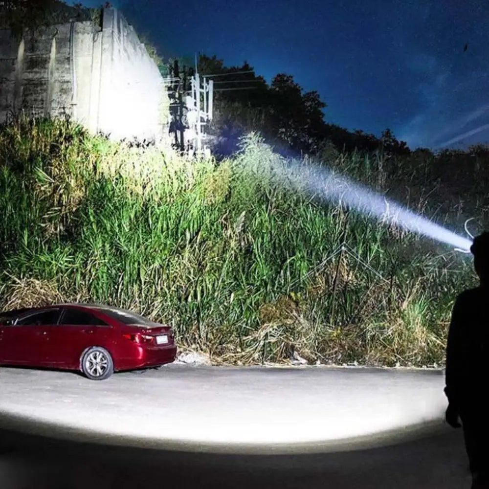 Compact Mini LED Flashlight | Magnetic Base, COB Side Light