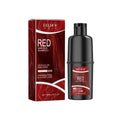 EELHOE Hair Dye Shampoo Deep Nourishment Strengthen Color Lock Frizz Control Oil Natural Formula Shiny Hair Color Shampoo 100ml Oasis Select Red