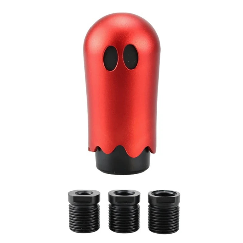 New 86mm Car Halloween Cute Style Gear Shift Knob Ghost Shift Head Knob M8 M10 M12 8 Colors With Adapters Oasis Select A3