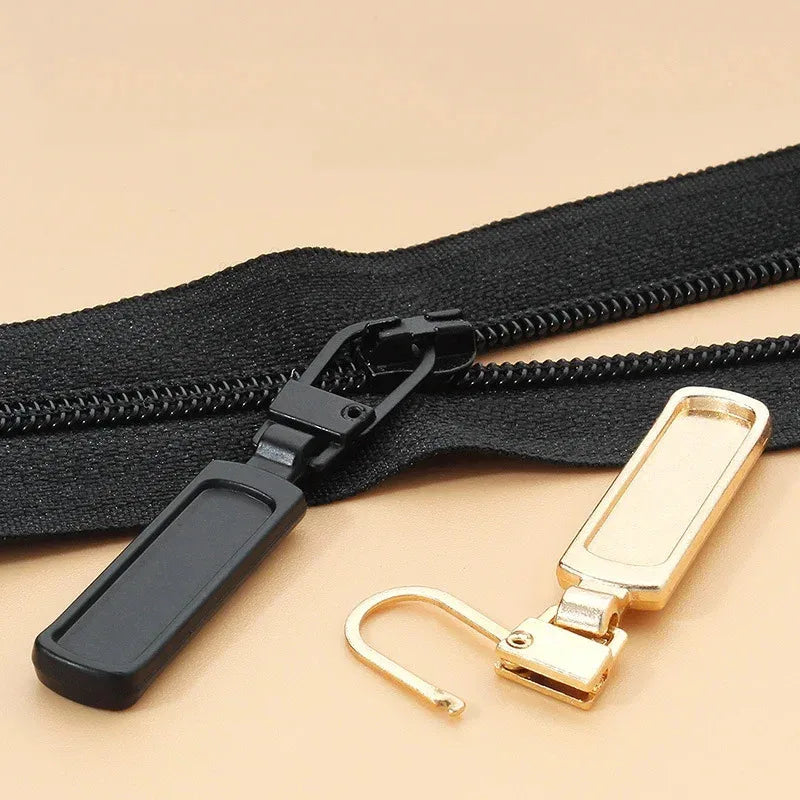 5/25pcs Detachable Metal Zipper Pullers for Zipper Sliders Head Zippers Repair Kits Zipper Pull Tab DIY Sewing Bags Down Jacket Oasis Select
