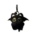 Cute Black Cat Plush Keychain – Bag Charm & Gift