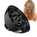 Universal Barbershop Special Curling Dryer Large Head Professional Hair Diffuser Adaptable for Blow Dryers for Curly Hair Oasis Select Black