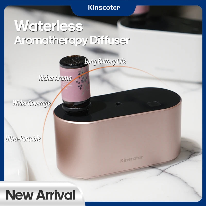 Portable Waterless Aroma Diffuser | Essential Oil Atomizer