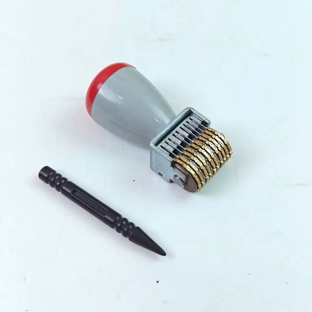 8 Digit Adjustable Number Stamp Rotatable Copper Digital Wheels Adjustment Pin Date Stamp Solid Metal Stamp Head 10 Digit Oasis Select