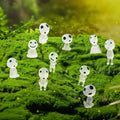10pcs Luminous Resin Ghost Figures, Miniature Alien Decor for Aquarium, DIY Terrarium Crafts, Halloween Outdoor Decorations Oasis Select 10pcs