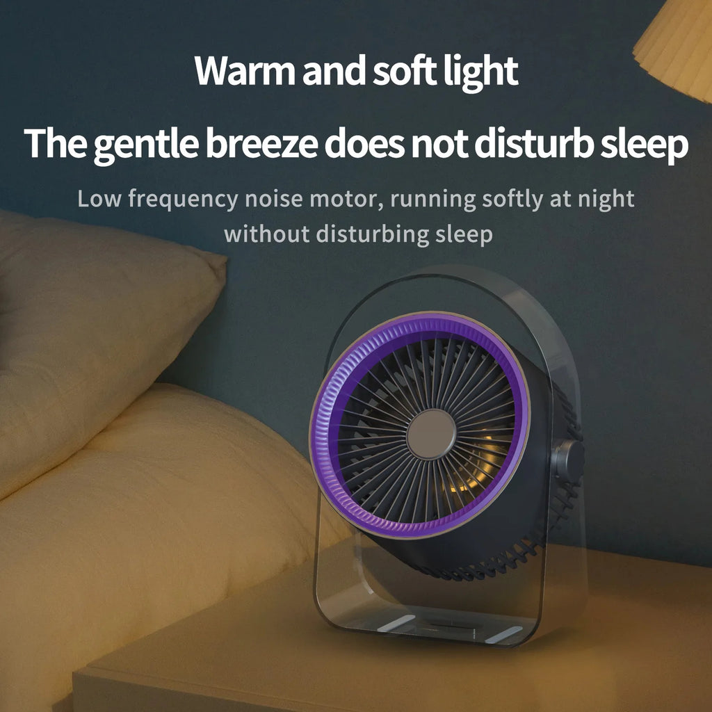 URGGU USB Desktop Fan – Silent, Portable & Strong Airflow