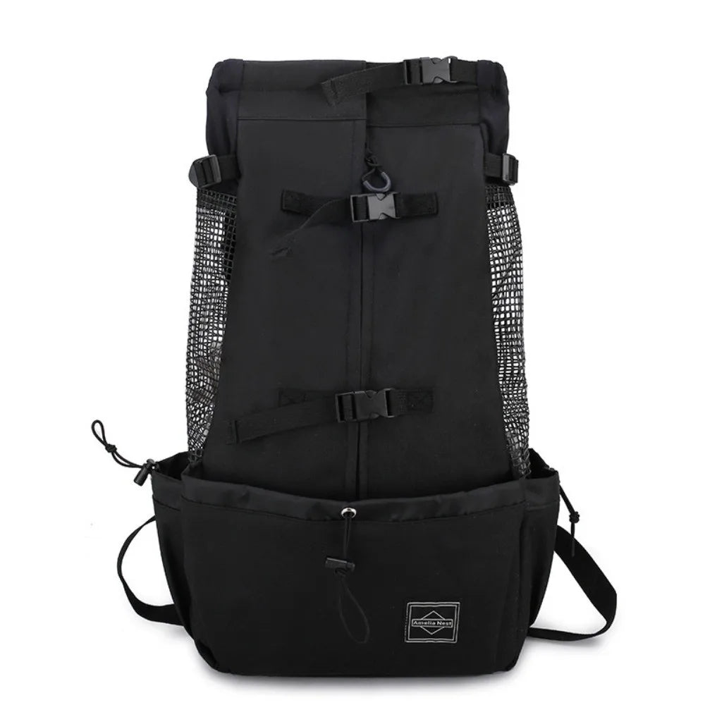 Breathable Mesh Dog Backpack Carrier | Adjustable, Washable S–XL
