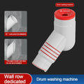 Anti-Odor Washing Machine Drain Pipe Tee Connector Adapter